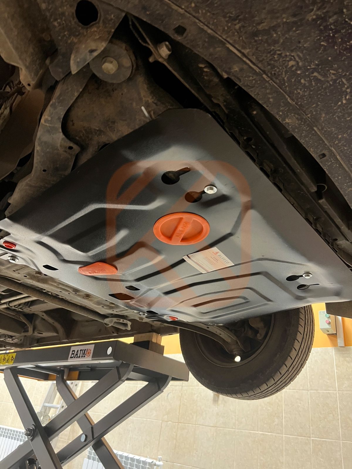 Защита картера и КПП Nissan X-Trail 32 / Qashqai 2014->> / Serena 27 2014- сталь 2мм