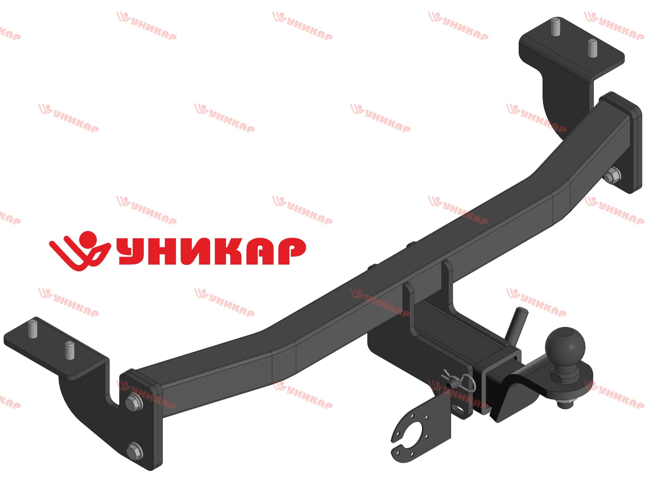 Фаркоп ТСУ Toyota Prius Alpha I поколение  год выпуска 2011 - 2021 (тип шара E) Уникар