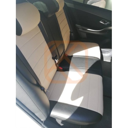 Чехлы из экокожи Toyota Premio / Allion 260 2007- 2021 Автостиль