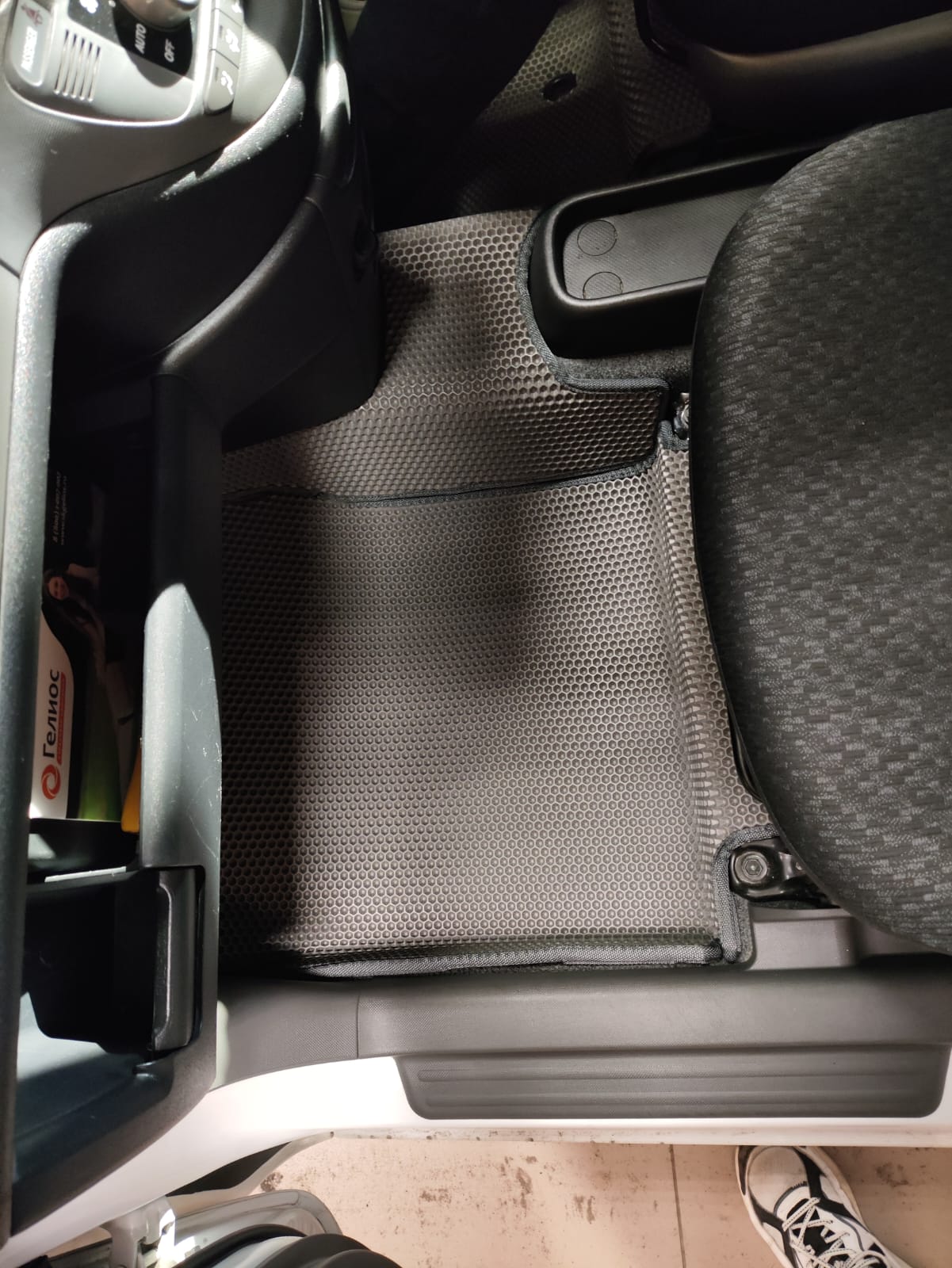 Коврики в салон 3D (только передние) EVA TOYOTA Sienta 2003-2015 4WD