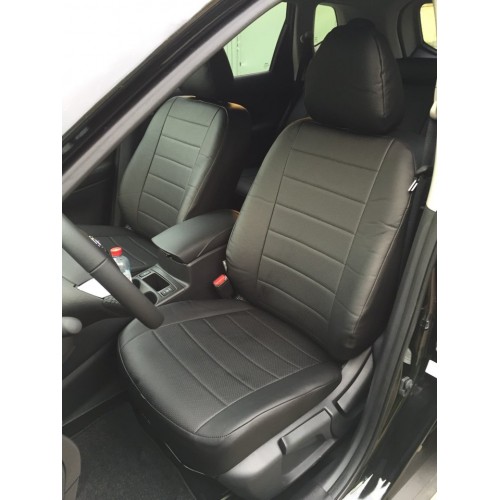 Чехлы из экокожи Nissan X-trail T32  с 2013-  ЛЕВЫЙ РУЛЬ задняя спинка 40/20/40 Автостиль