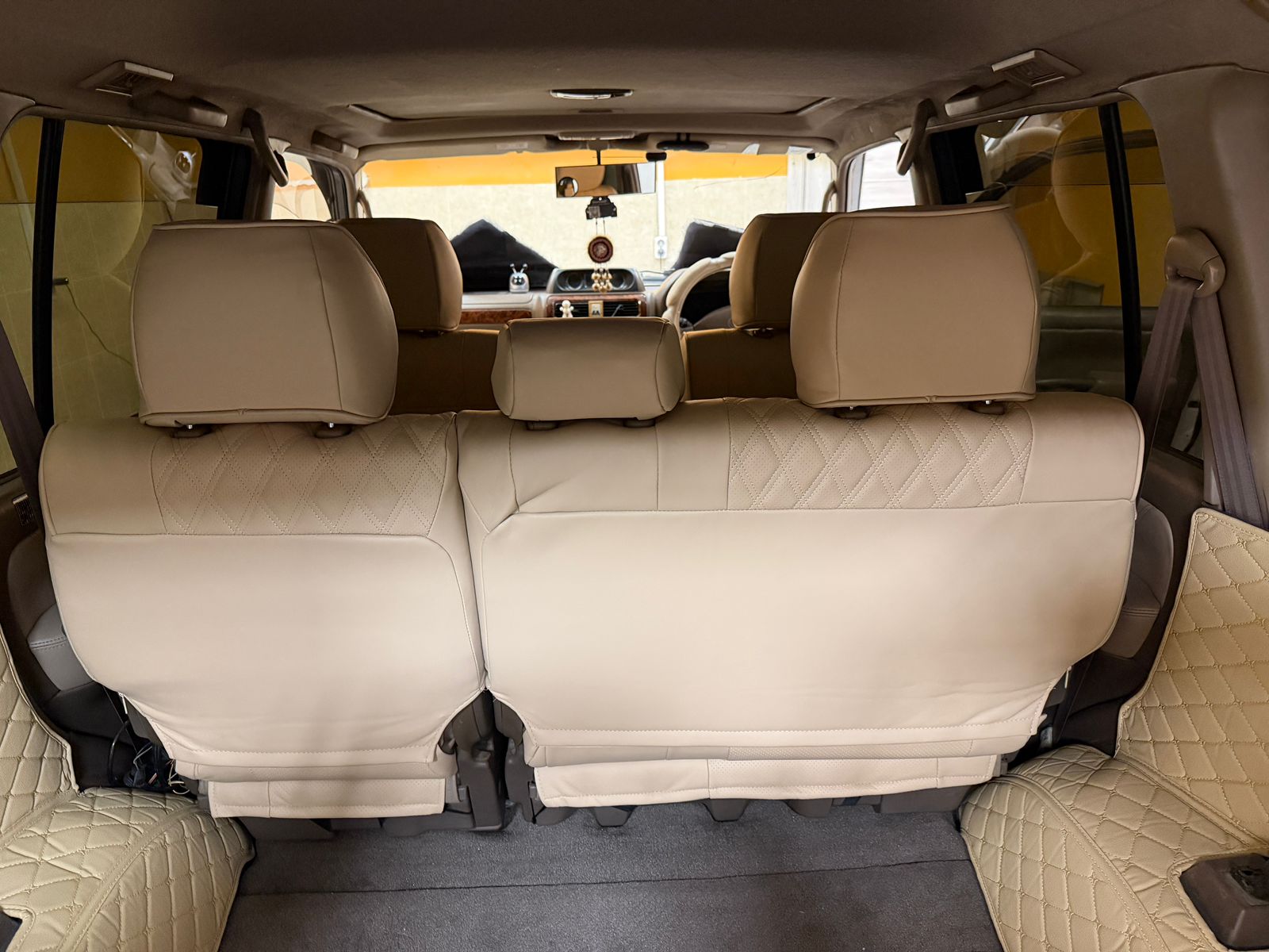Чехлы из экокожи Toyota Land Cruiser Prado 95 1996-2002 правый руль 40/60 5 дверн. (Мод.249.0) Автокомфорт