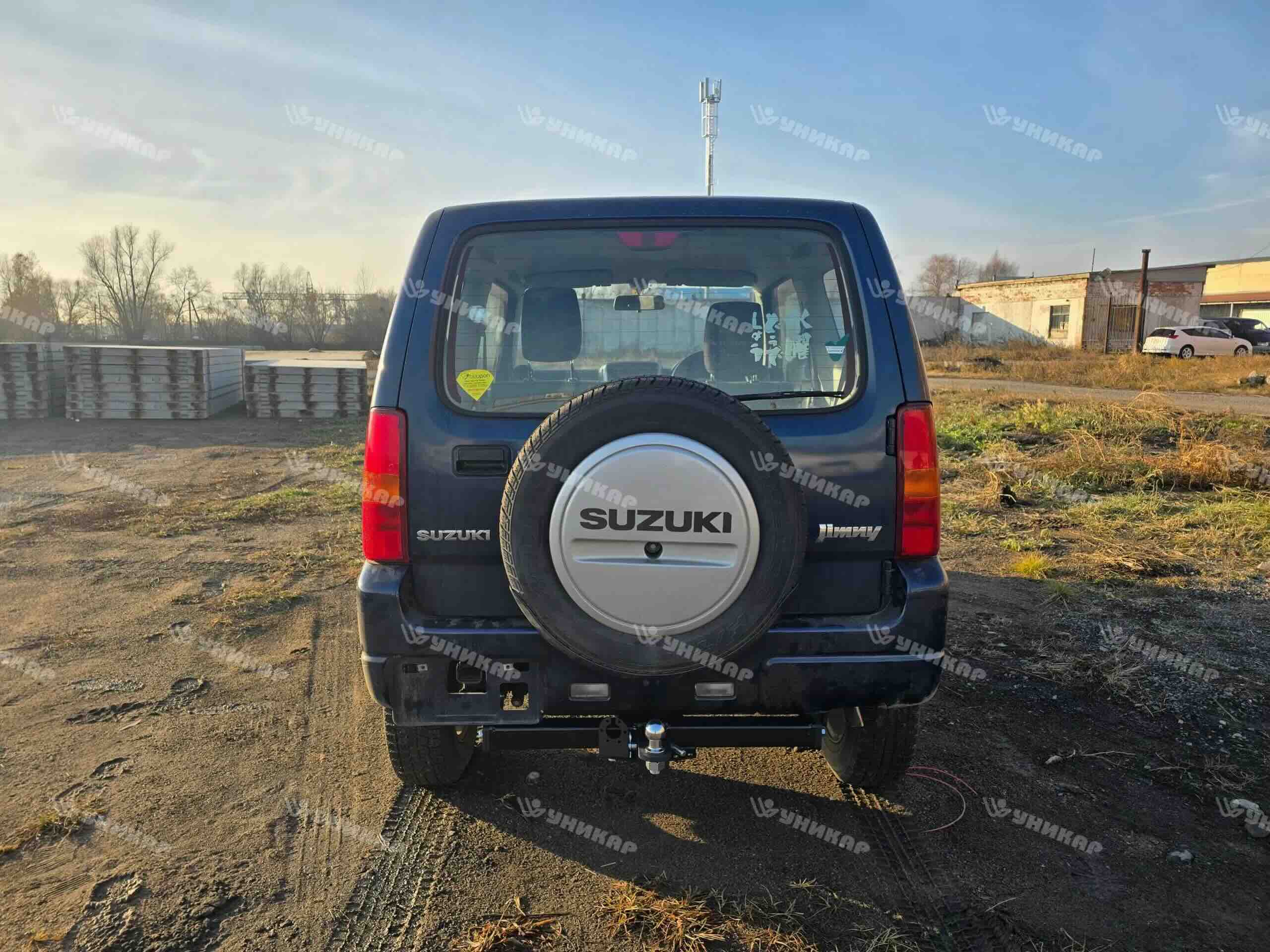 Фаркоп ТСУ Suzuki Jimny 1998-2018 тип Е (3 дверный) Уникар
