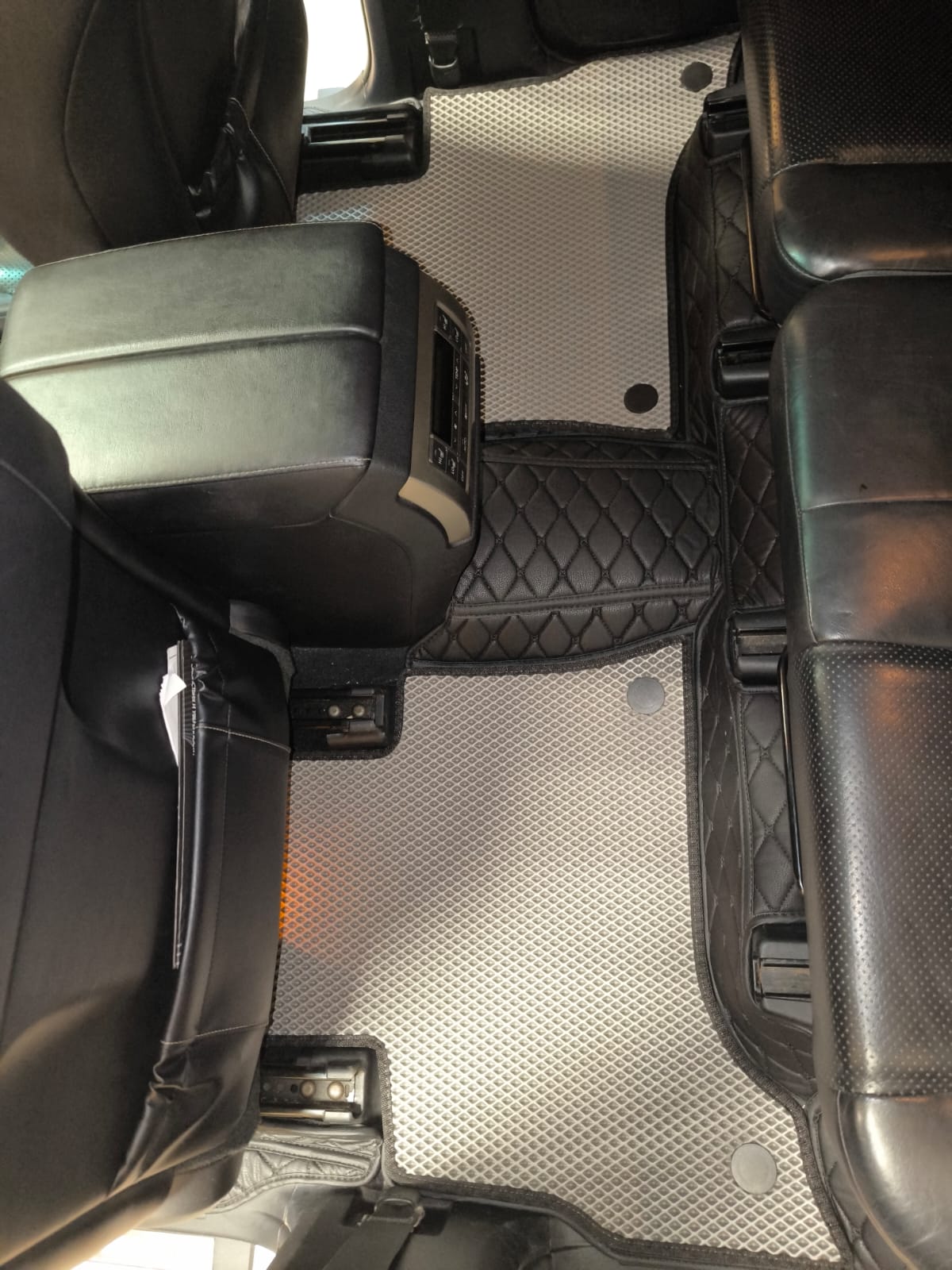 Кожаные коврики 3D в салон Lexus GX460 2010-> / Prado 150 7 местный