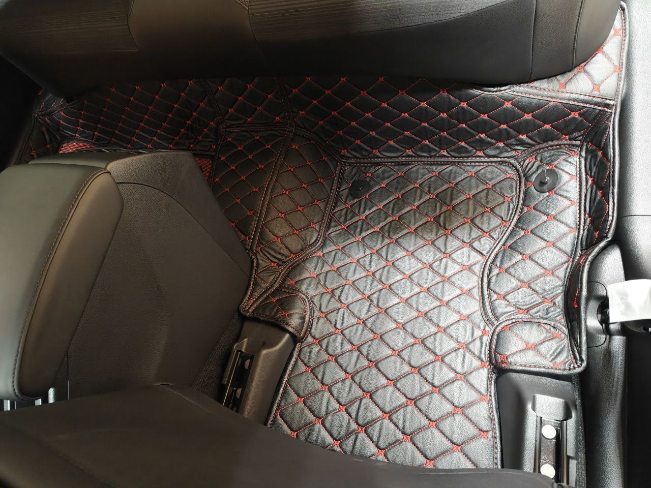 Кожаные коврики в салон 3D Honda WR-V 2023- DG5 правый руль НЕ гибрид 2WD