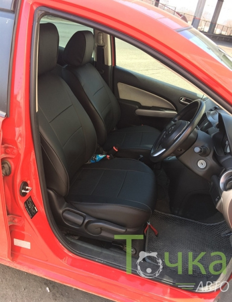 Чехлы из экокожи Mazda Demio (Mazda2) 2007-2014 (Мод.086.0) Автокомфорт