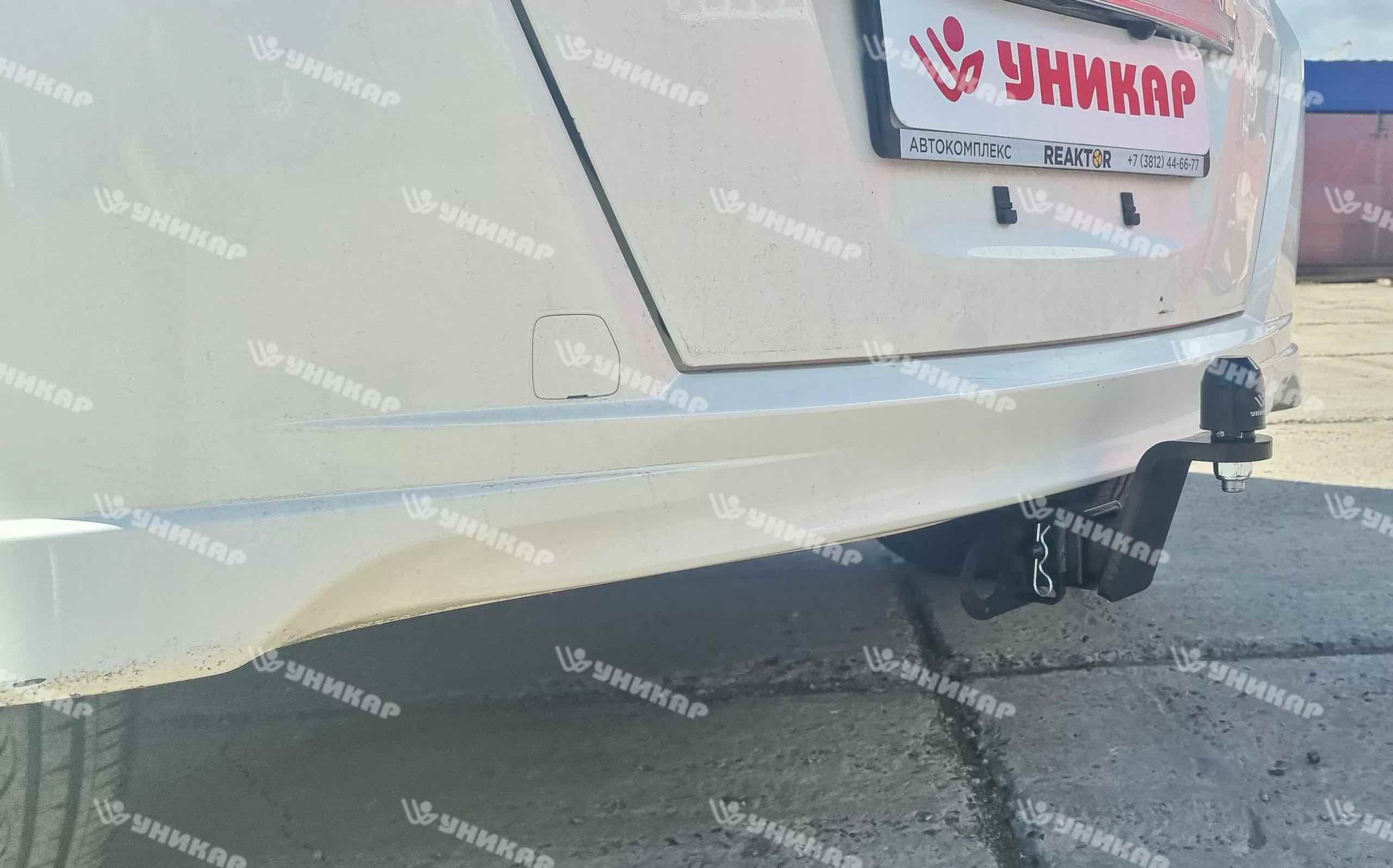 Фаркоп ТСУ Honda Freed I поколение, 2WD НЕ ГИБРИД 2008 - 2016 (тип шара E) Уникар
