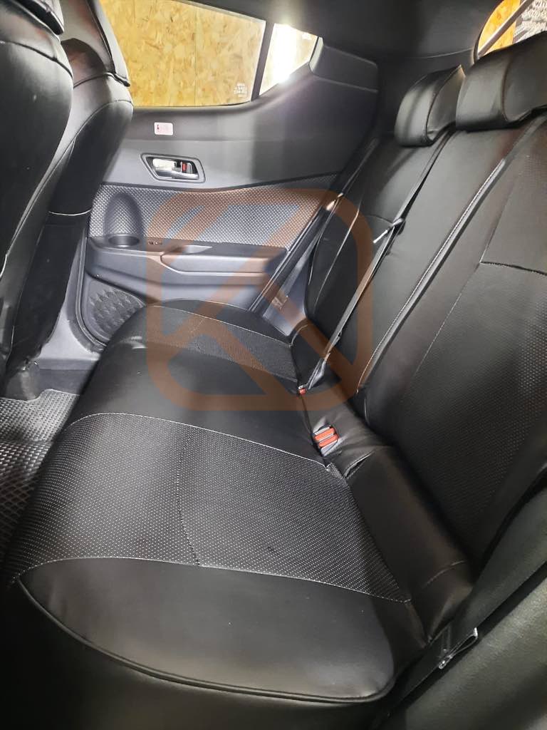 !Чехлы из экокожи Toyota C-HR I 2016- л.р.+пр.р.(Мод.440.0) Автокомфорт