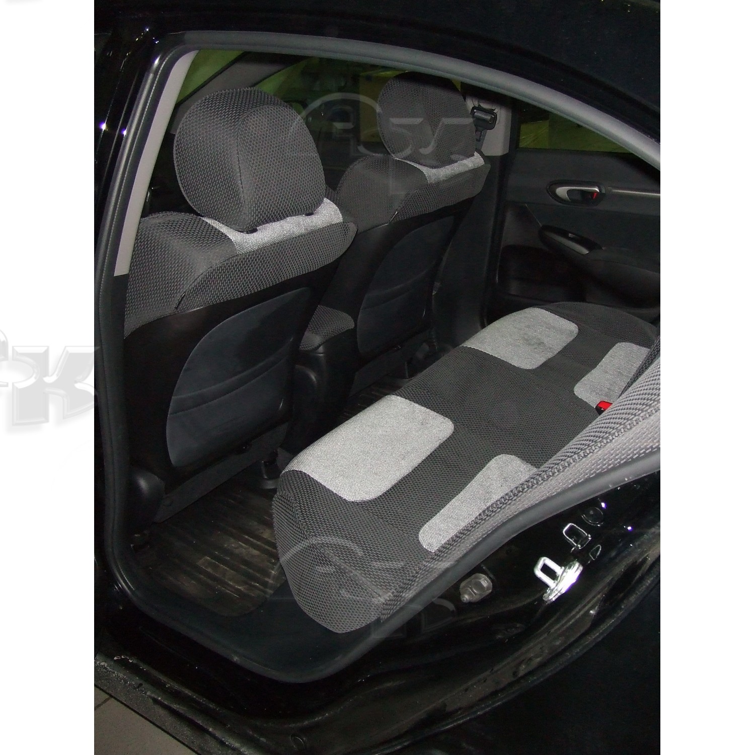 Чехлы из экокожи Honda Civic VIII+r [FD] 09.2005-11.2011 седан (Мод.031.0) Автокомфорт