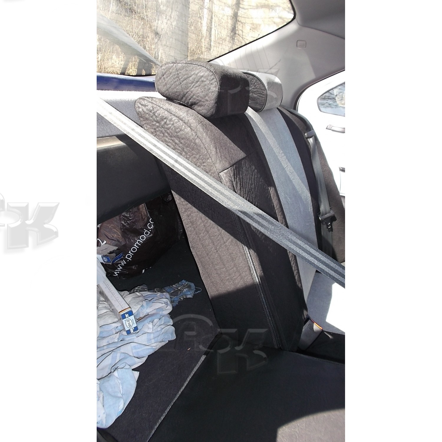 Чехлы из экокожи Nissan Primera III+r [P12] 01.2001-12.2005 седан пр.р. (Мод.129.0) Автокомфорт