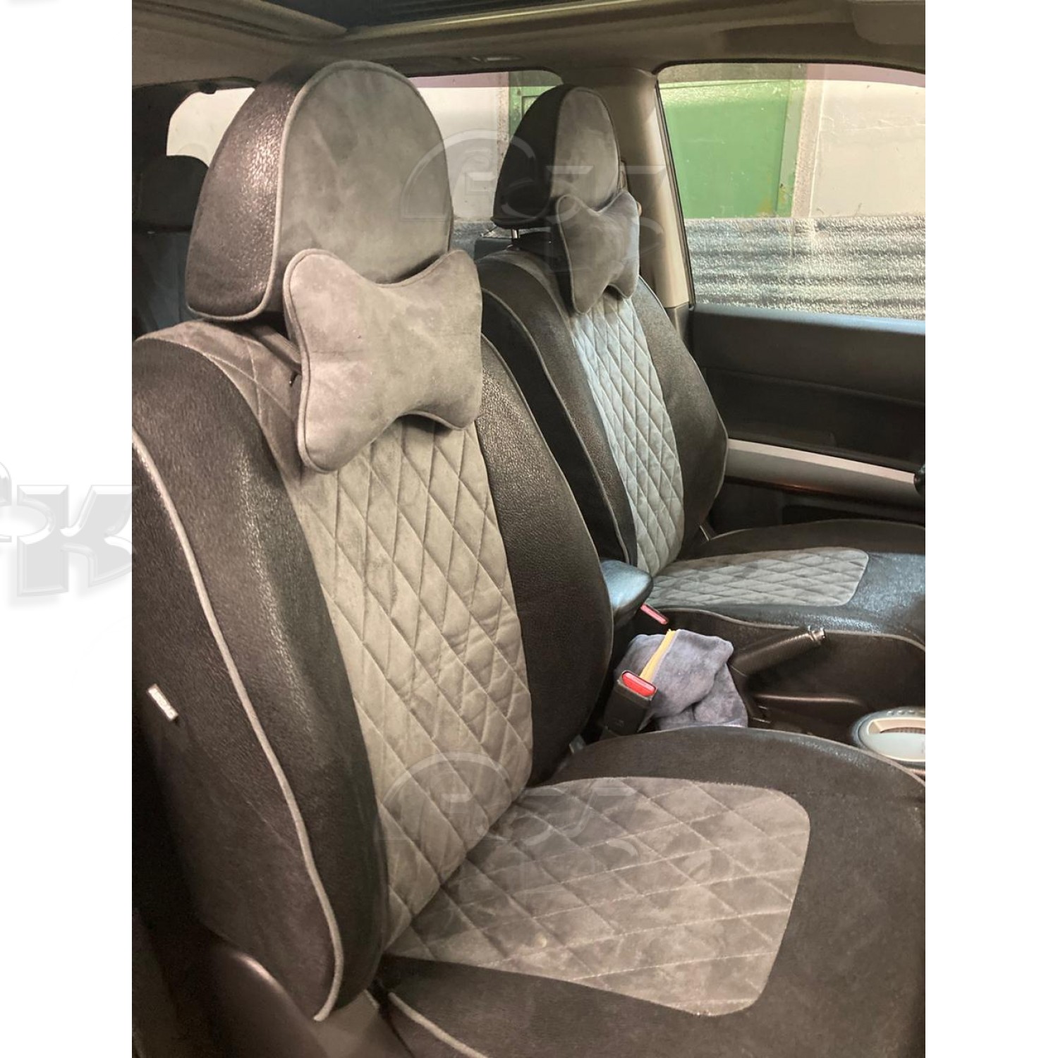 Чехлы из экокожи Nissan X-Trail IIr [T31] 03.2011-01.2015 (Мод.300.0) Сборка ПИТЕР Автокомфорт
