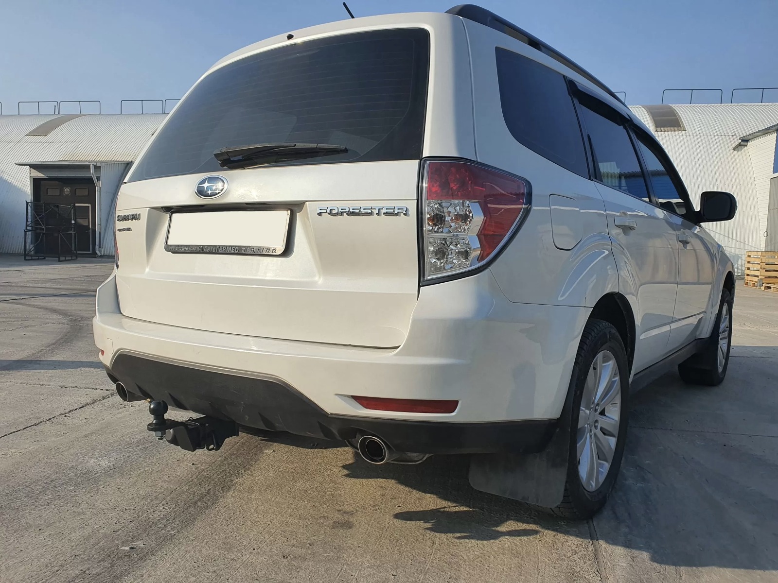 Фаркоп ТСУ Subaru Forester SH 3 поколение, год выпуска 2007 - 2013 (тип шара E) Уникар