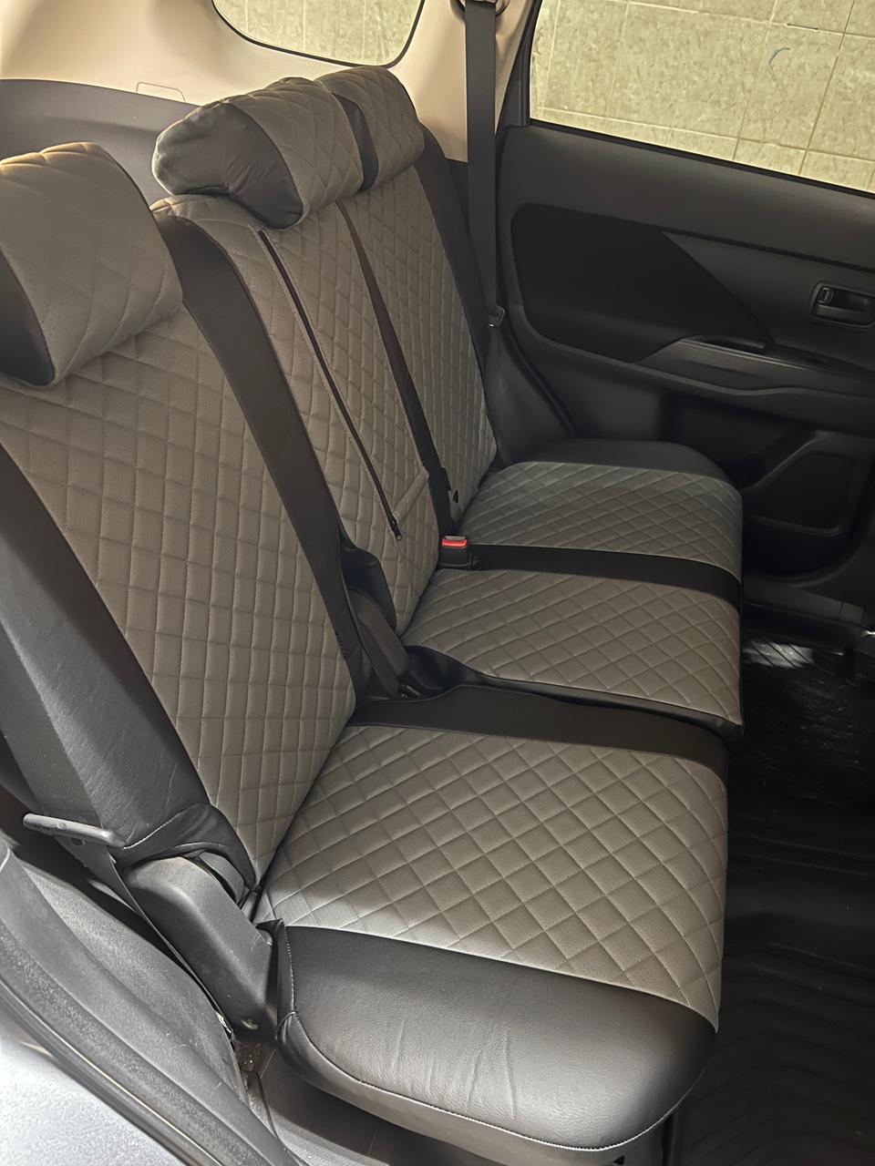Чехлы Mitsubishi Outlander 3 с 2012г. (экокожа) Автопилот