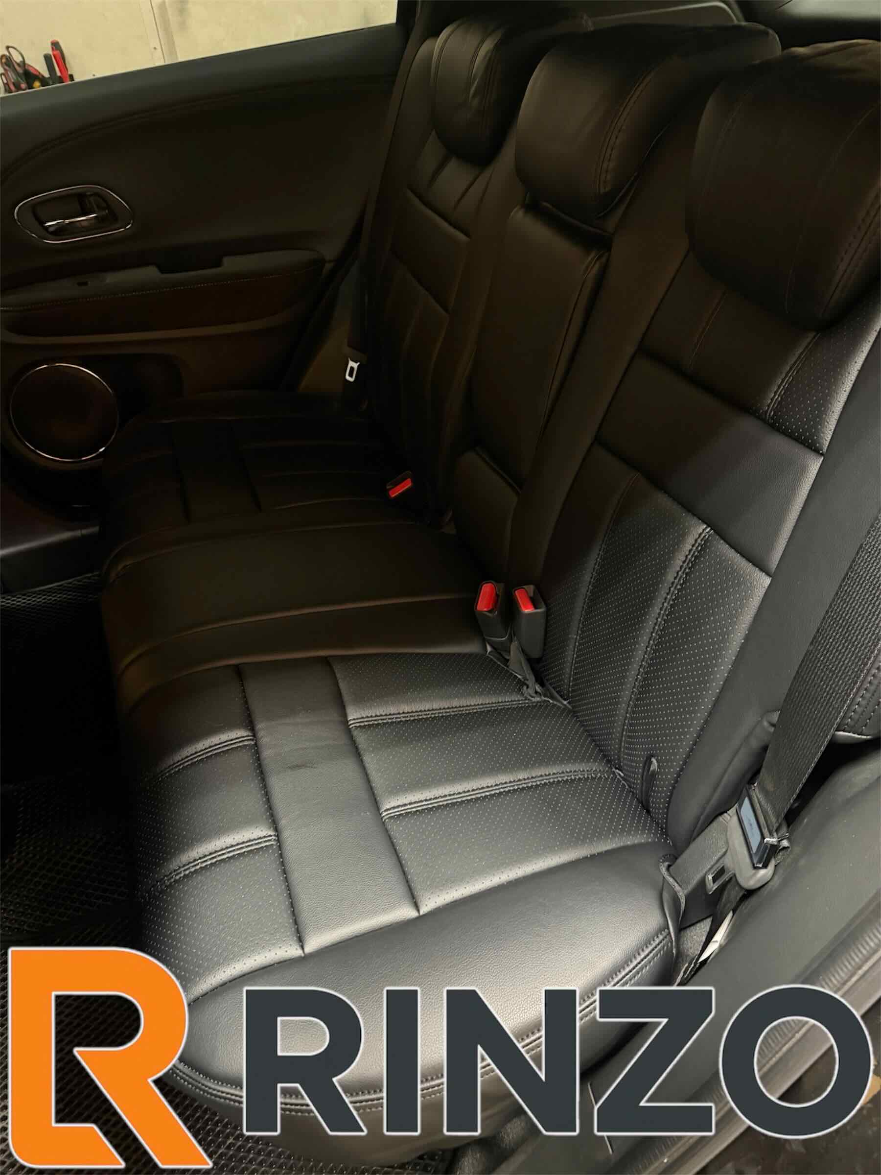 Чехлы Rinzo кожа PVC Honda Vezel 2018-2021 (черный) Vector