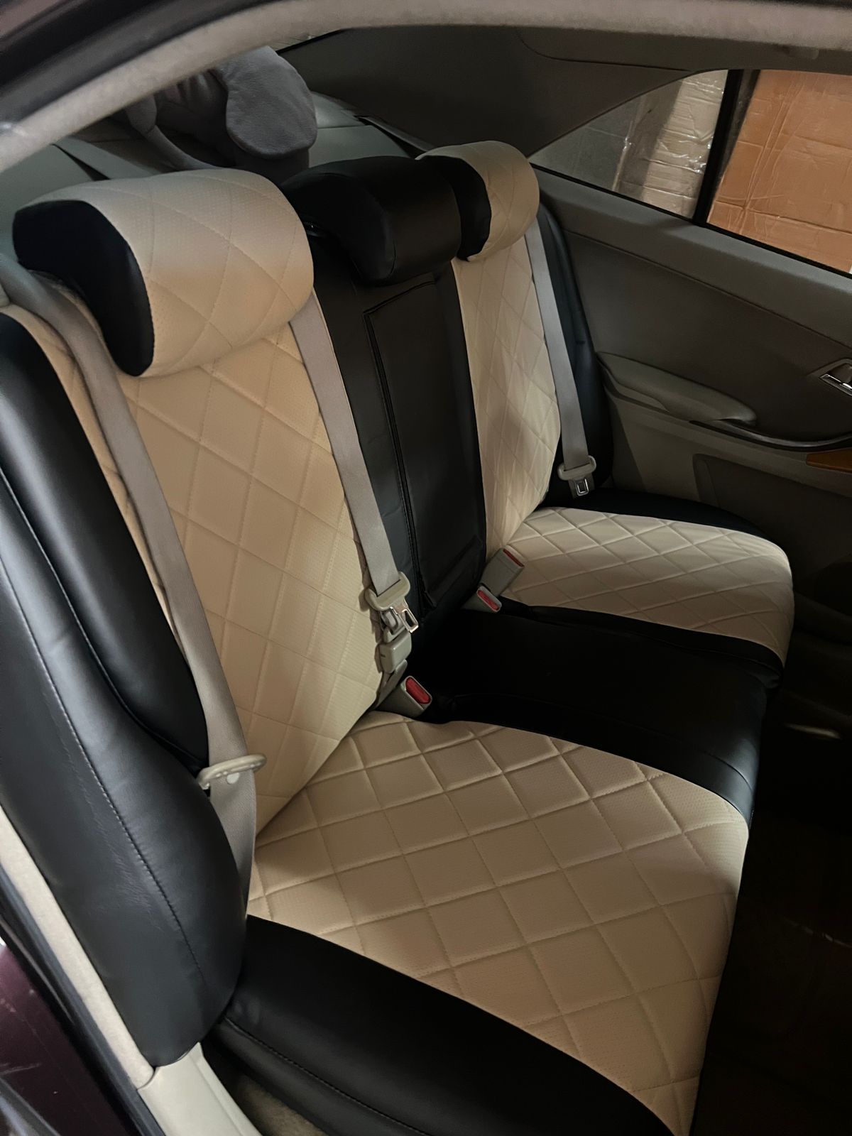Чехлы из экокожи Toyota Premio / Allion 260 2007- 2021 Автостиль