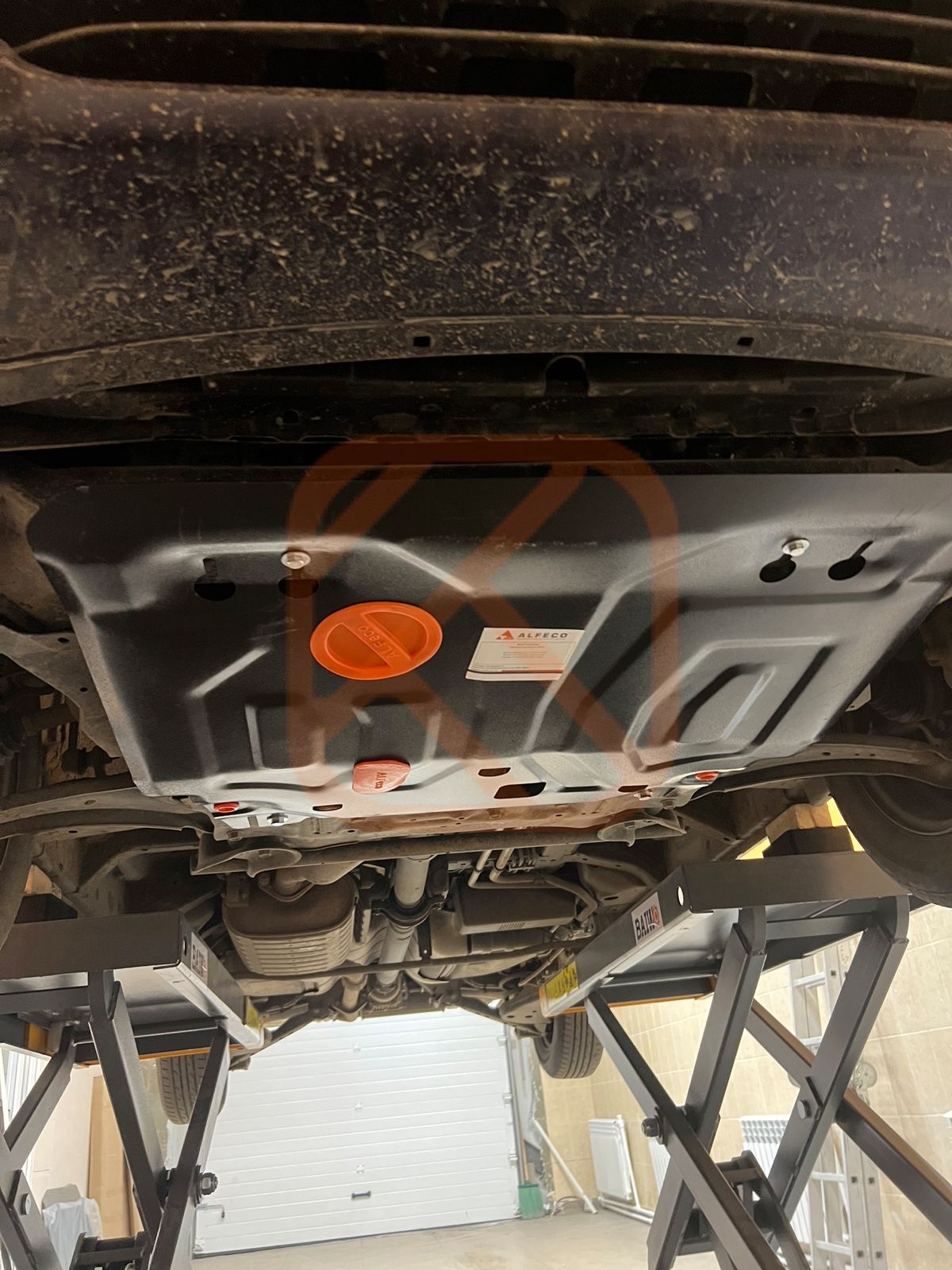 Защита картера и КПП Nissan X-Trail 32 / Qashqai 2014->> / Serena 27 2014- сталь 2мм