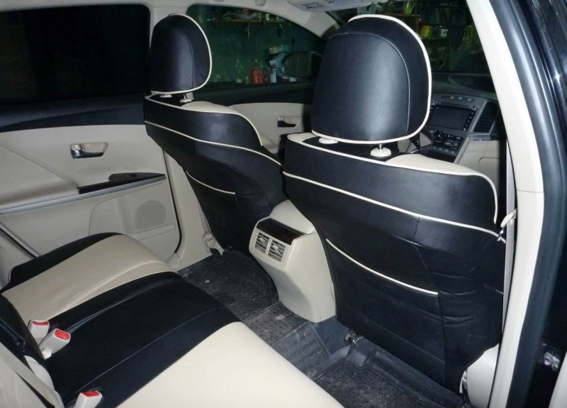 Чехлы из экокожи Toyota Venza I+r [GV10] 01.2008-01.2016 (Мод.324.0) Автокомфорт