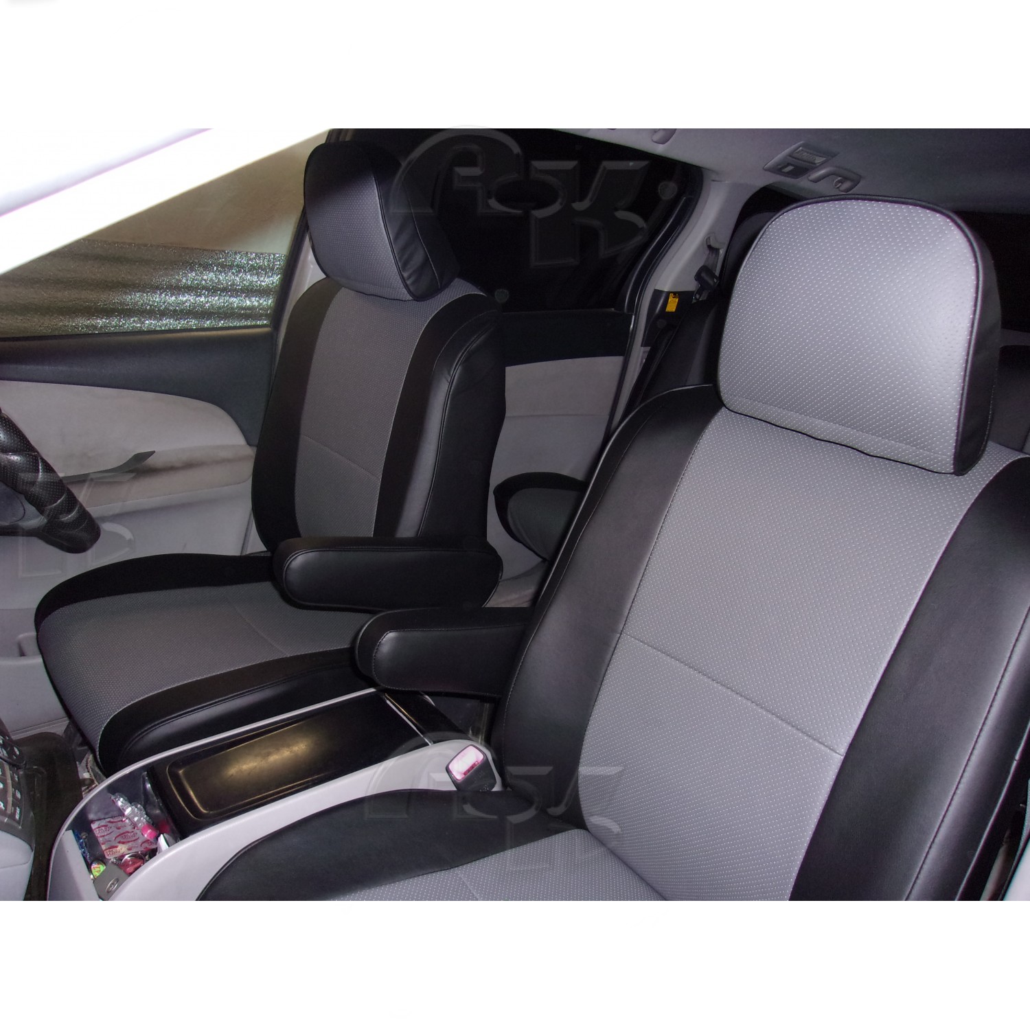Чехлы из экокожи Toyota Estima III+r+r2 [AHR20,XR50] 01.2006-10.2019 40/60 (Мод.446.0) - 3 ряда Автокомфорт