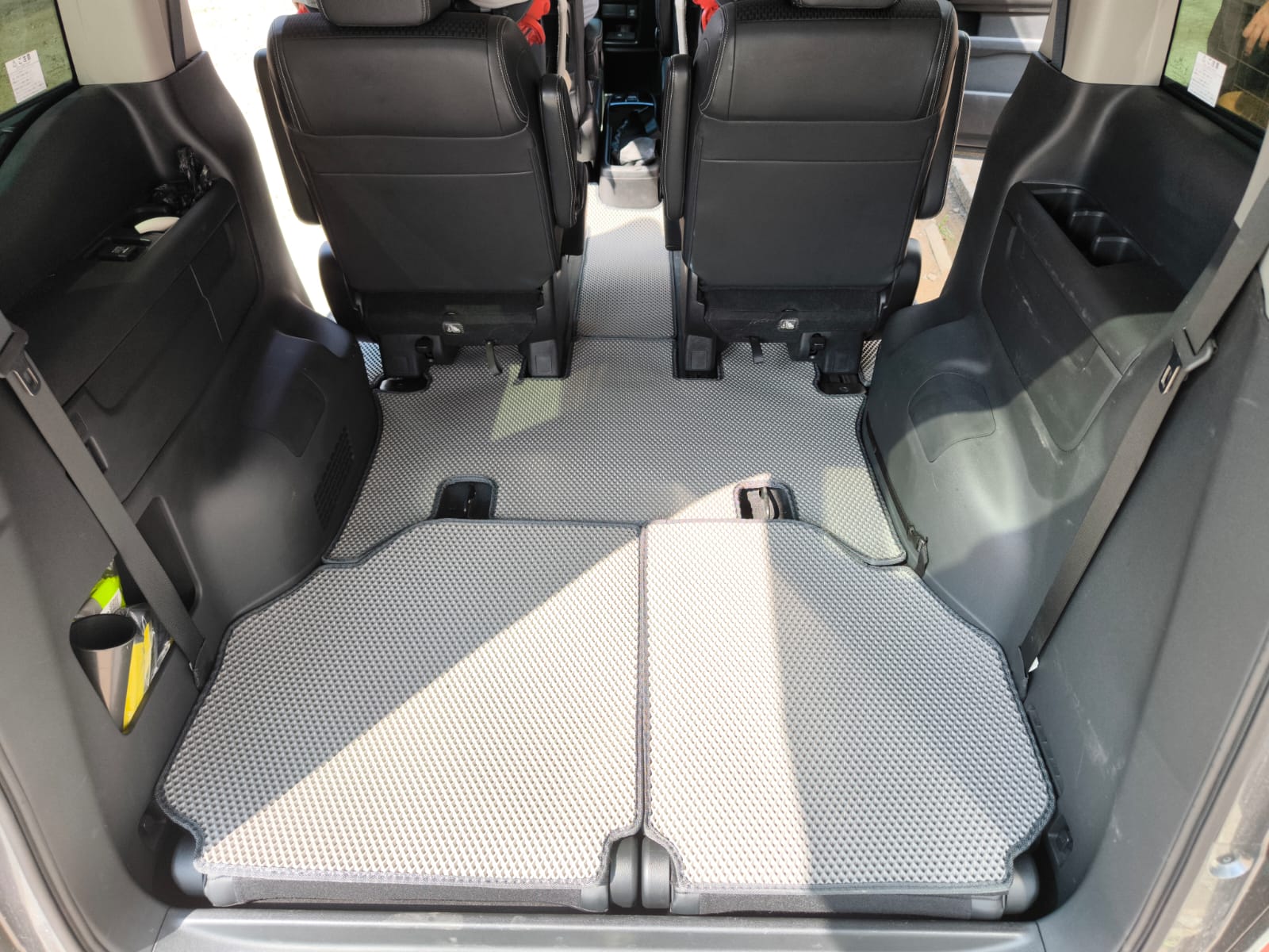 Коврик в багажник + 3й ряд EVA Honda StepWGN 2015-2021 40/40
