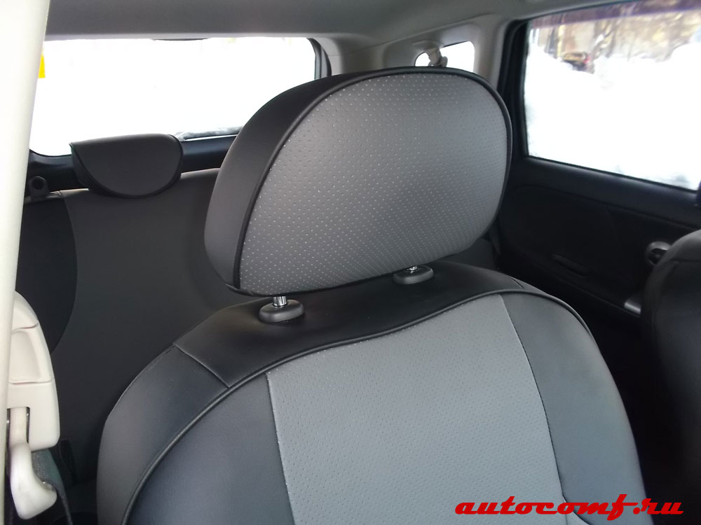 Чехлы из экокожи Nissan Note I [E11] 01.2005-08.2012 JP 60/40 (Мод.327.0) Автокомфорт