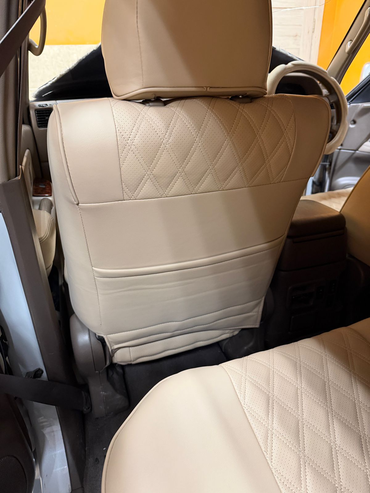 Чехлы из экокожи Toyota Land Cruiser Prado 95 1996-2002 правый руль 40/60 5 дверн. (Мод.249.0) Автокомфорт