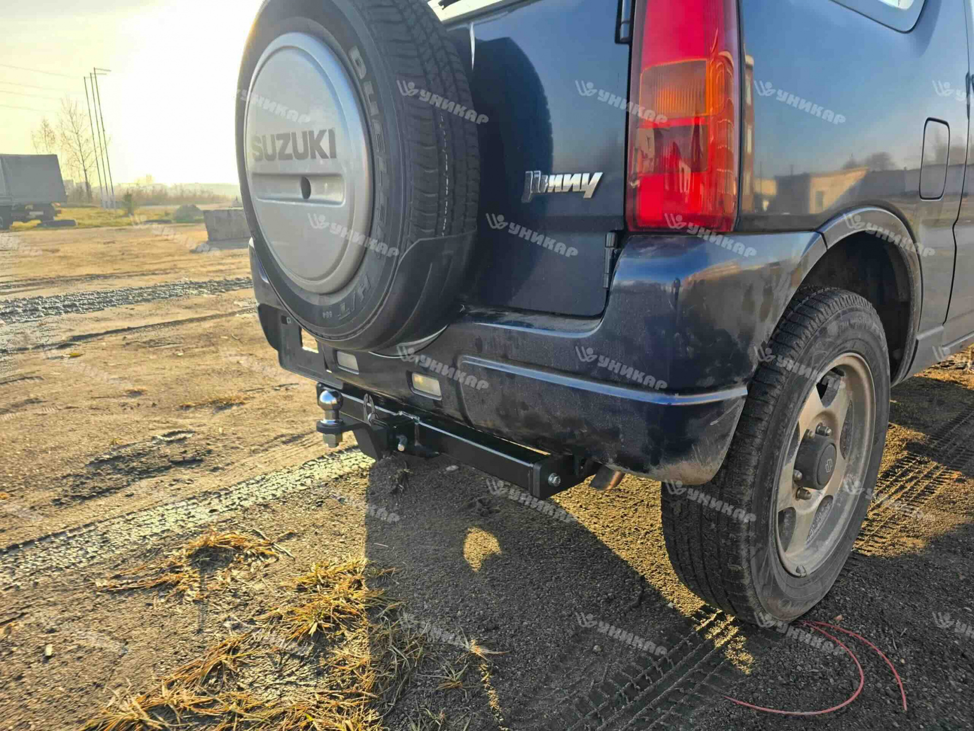 Фаркоп ТСУ Suzuki Jimny 1998-2018 тип Е (3 дверный) Уникар