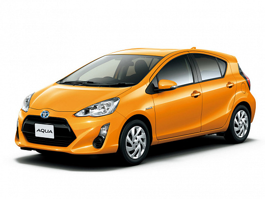Коврики в салон EVA Toyota Aqua 2011 - 2021 17.5см